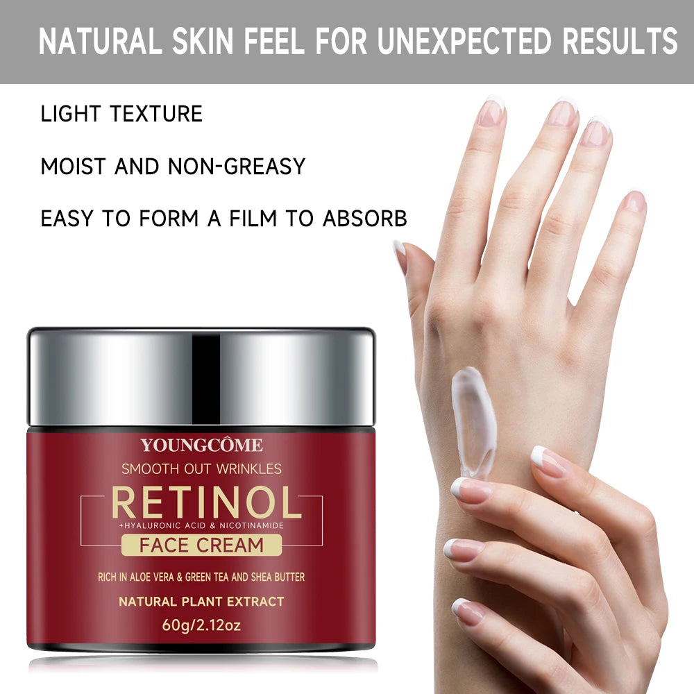 Clinically Inspired Retinol Cream for Firmer, Youthful Skin
