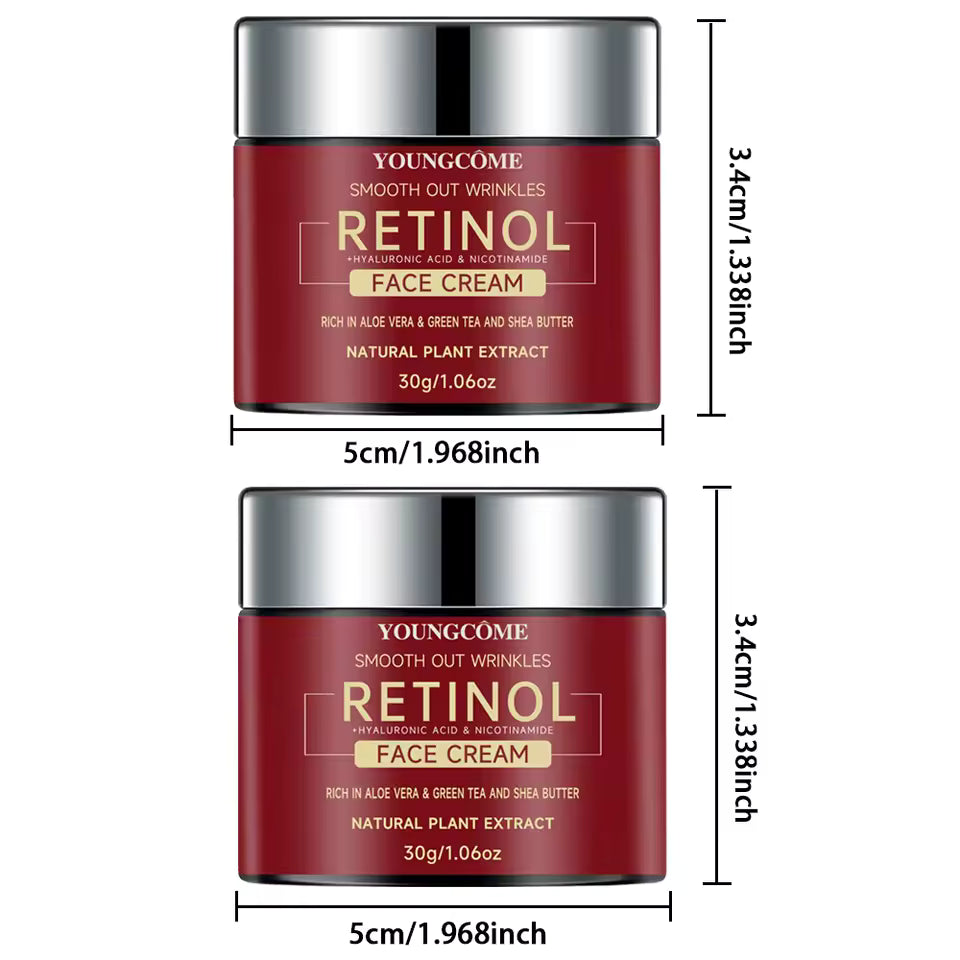 Clinically Inspired Retinol Cream for Firmer, Youthful Skin