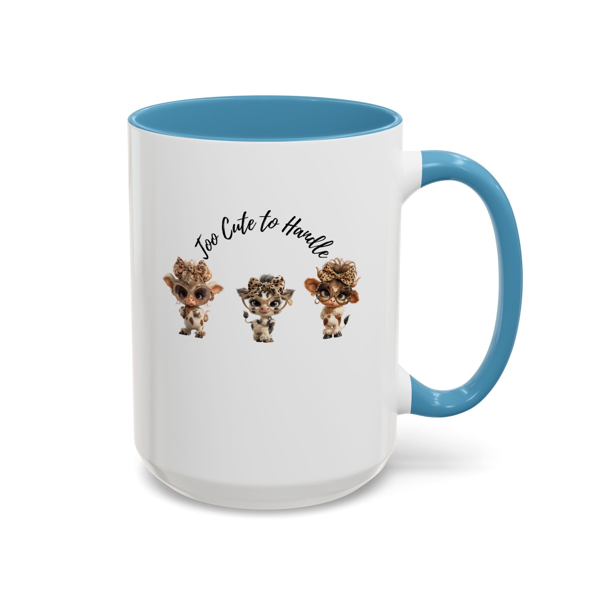 Baby Cow Illustration Coffee Cup, Farm Animal Gift