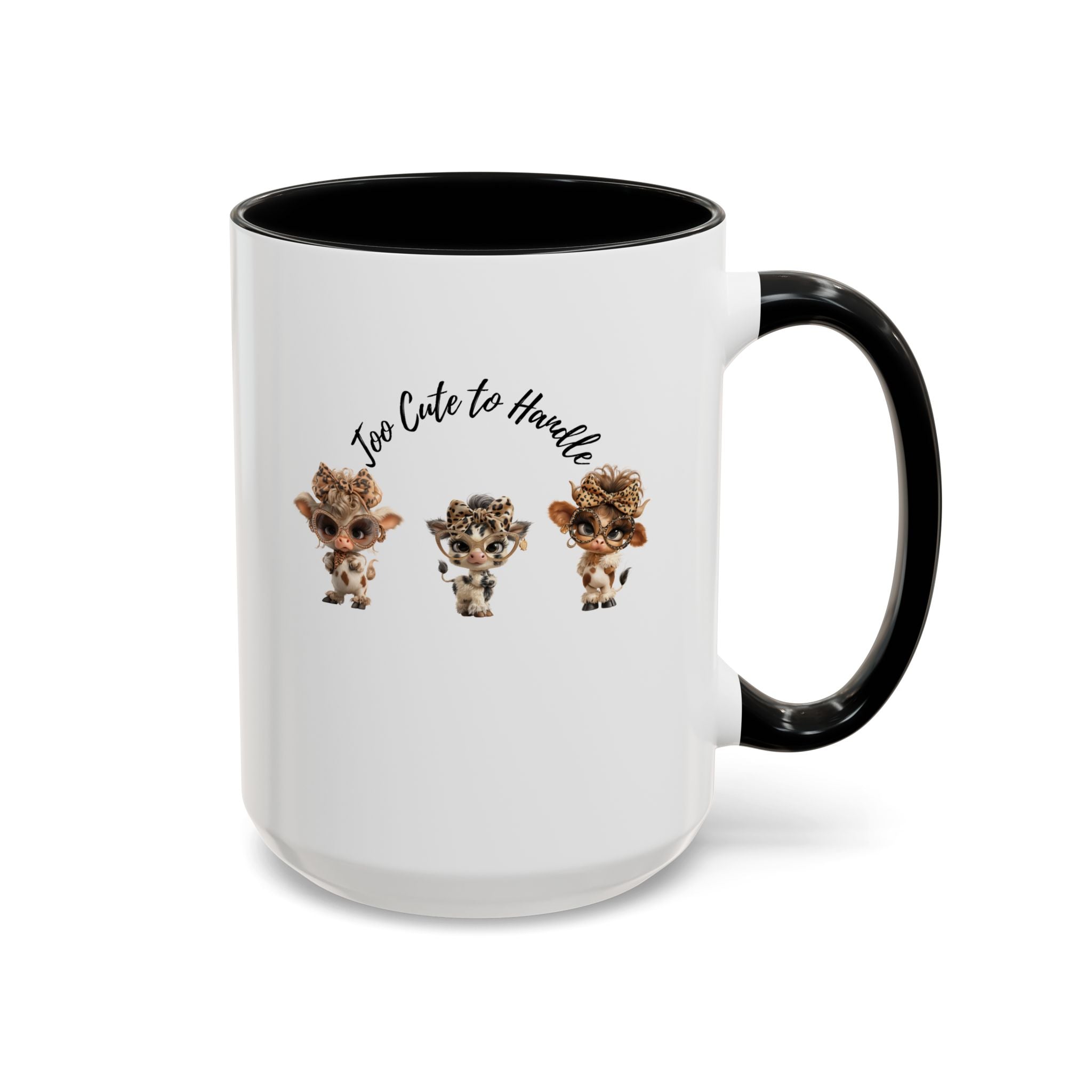 Baby Cow Illustration Coffee Cup, Farm Animal Gift