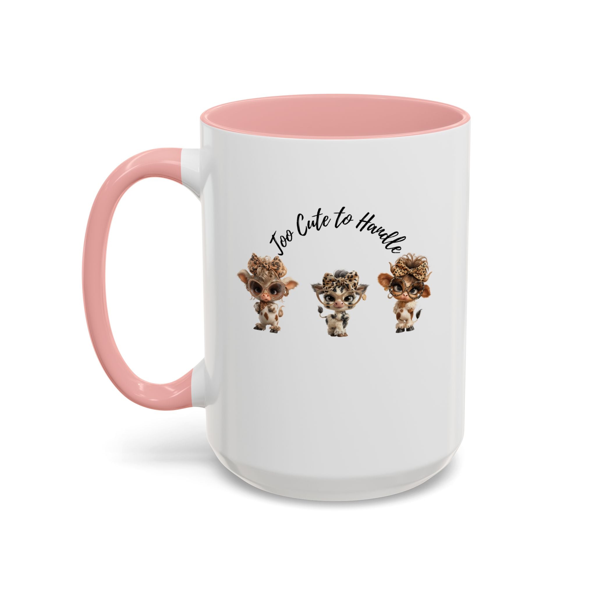 Baby Cow Illustration Coffee Cup, Farm Animal Gift