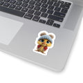 Winter Duck Sticker Waterproof Vinyl Duck Sticker Kawaii Animal Sticker Laptop and Journal Sticker