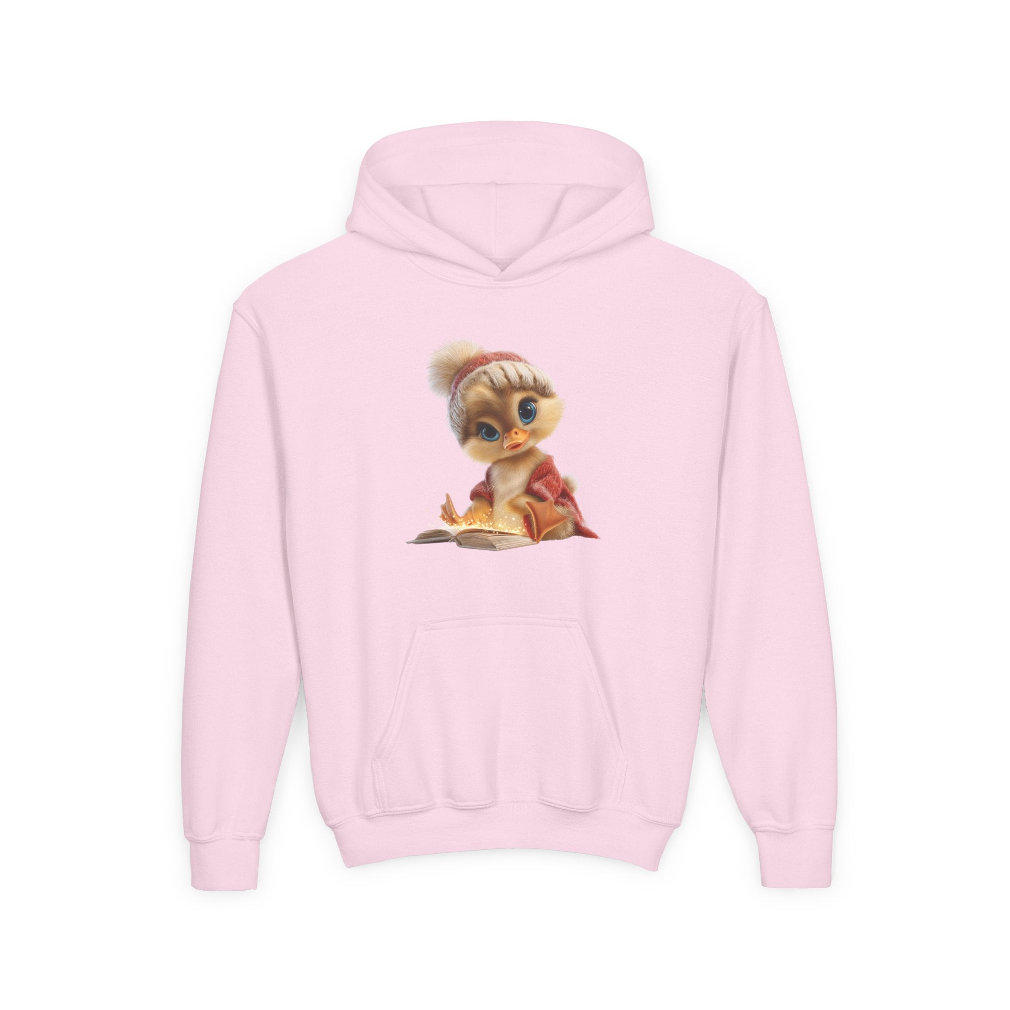 Baby Duck Hoodie for Kids, Reading Duck Youth Sweatshirt, Fall & Winter Clothing