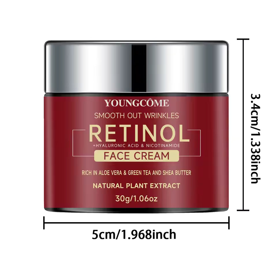Clinically Inspired Retinol Cream for Firmer, Youthful Skin
