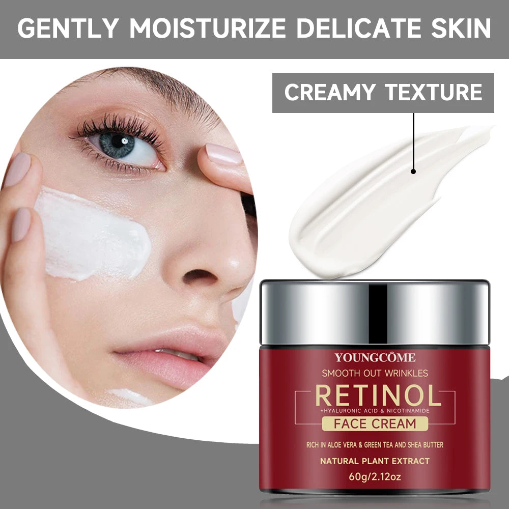 Clinically Inspired Retinol Cream for Firmer, Youthful Skin