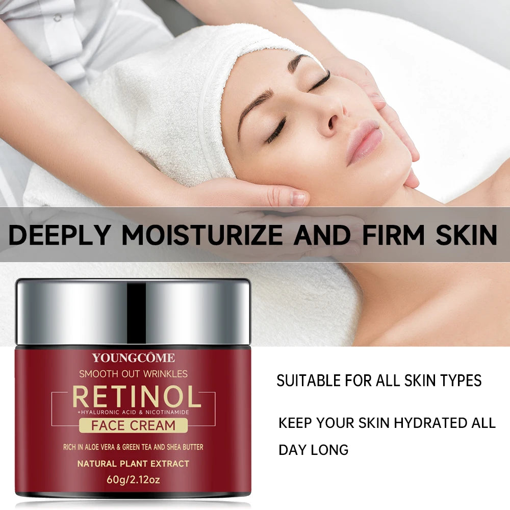 Clinically Inspired Retinol Cream for Firmer, Youthful Skin