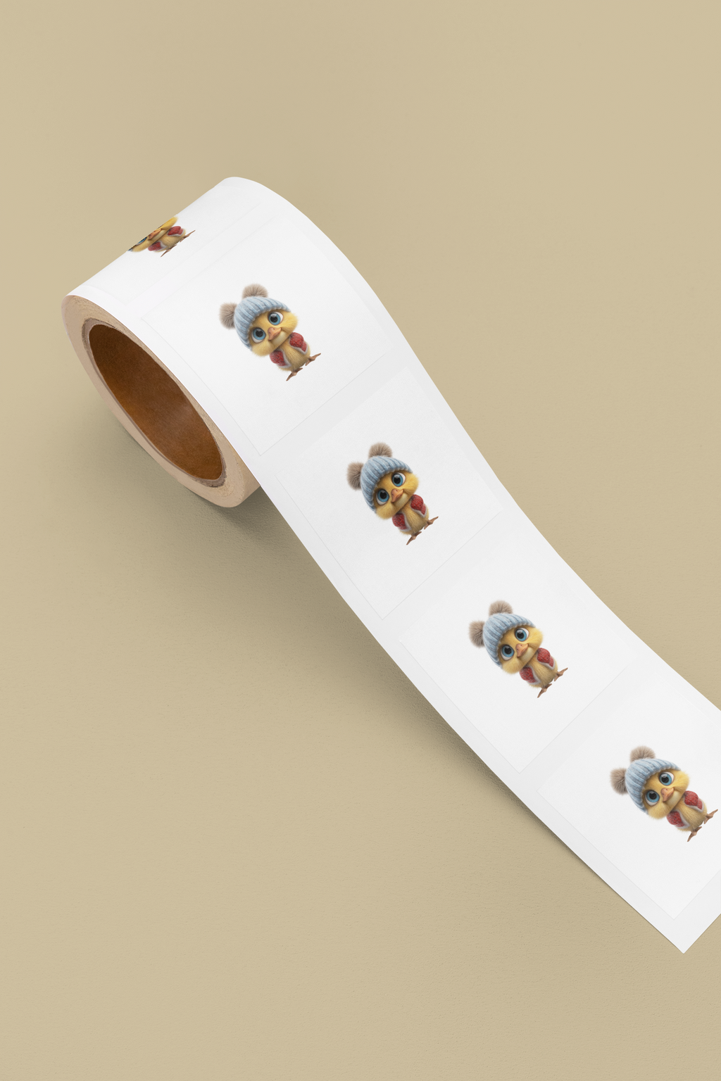 Winter Duck Sticker Waterproof Vinyl Duck Sticker Kawaii Animal Sticker Laptop and Journal Sticker